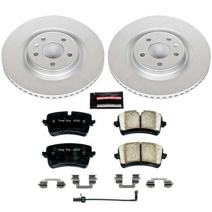PowerStop Power Stop 14-18 Audi A6 Rear Z23 Evolution Sport Coated Brake Kit CRK6139