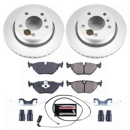 PowerStop Power Stop 2000 BMW 323Ci Rear Z23 Evolution Sport Coated Brake Kit CRK613