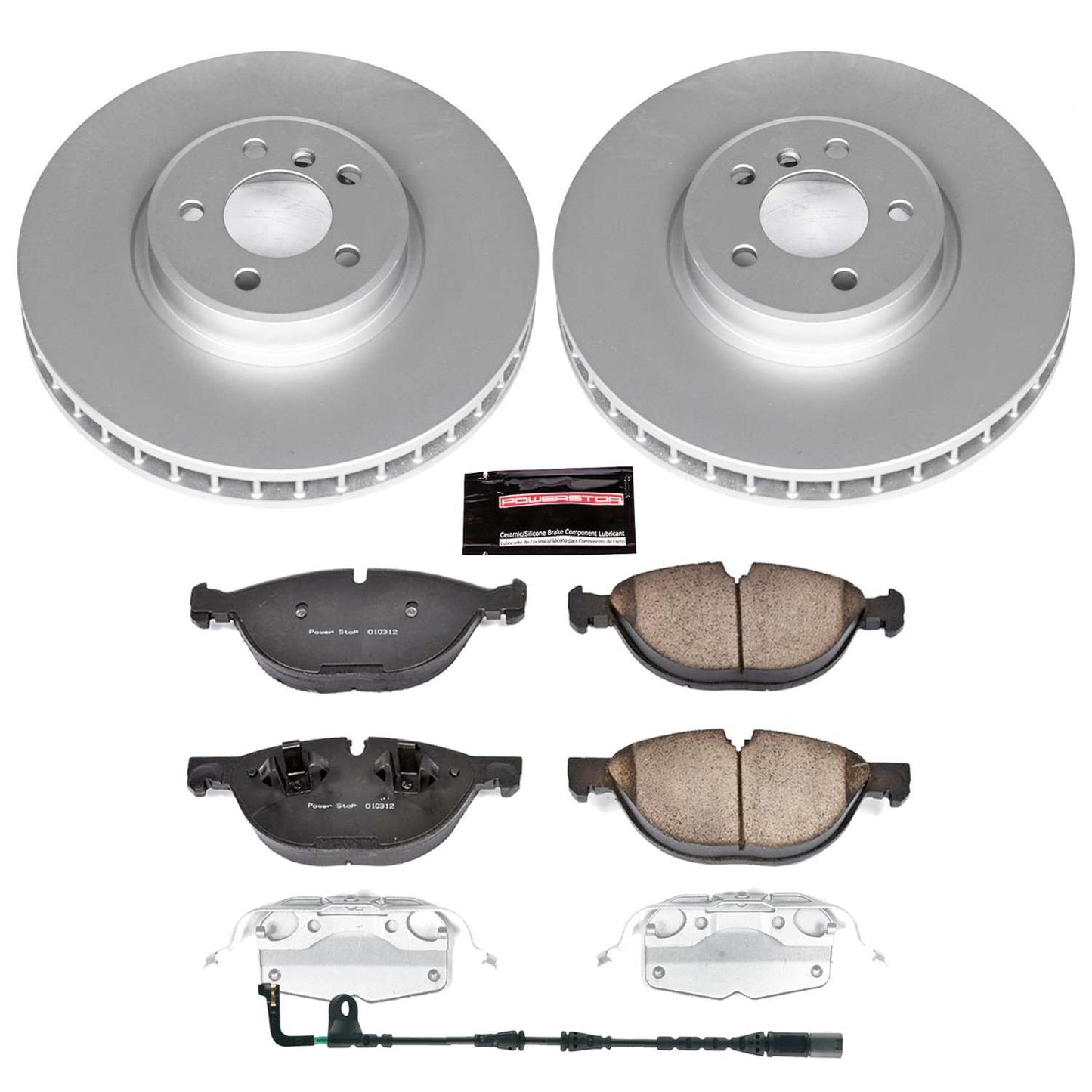 PowerStop Power Stop 08-10 BMW X6 Front Z23 Evolution Sport Coated Brake Kit CRK6144
