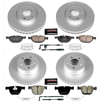 PowerStop Power Stop 08-10 BMW X6 Front & Rear Z23 Evolution Sport Coated Brake Kit CRK6145