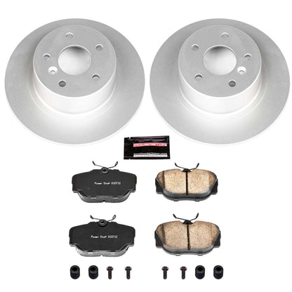 PowerStop Power Stop 99-04 Land Rover Discovery Rear Z23 Evolution Sport Coated Brake Kit CRK6152