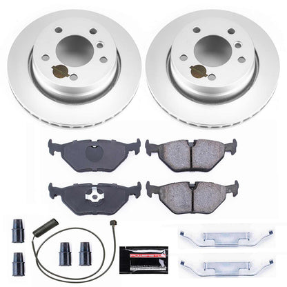 PowerStop Power Stop 98-99 BMW 323i Rear Z23 Evolution Sport Coated Brake Kit CRK615