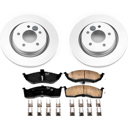 PowerStop Power Stop 00-04 Chrysler Concorde Front Z17 Evolution Geomet Coated Brake Kit CRK6179