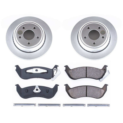 PowerStop Power Stop 10-11 Ford Ranger Rear Z17 Evolution Geomet Coated Brake Kit CRK6181