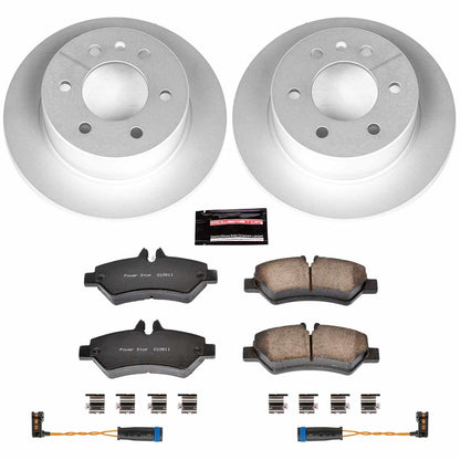 PowerStop Power Stop 07-09 Dodge Sprinter 2500 Rear Z23 Evolution Sport Coated Brake Kit CRK6197