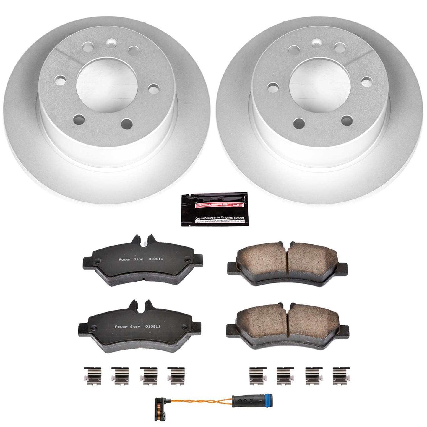 PowerStop Power Stop 07-09 Dodge Sprinter 3500 Rear Z23 Evolution Sport Coated Brake Kit CRK6198