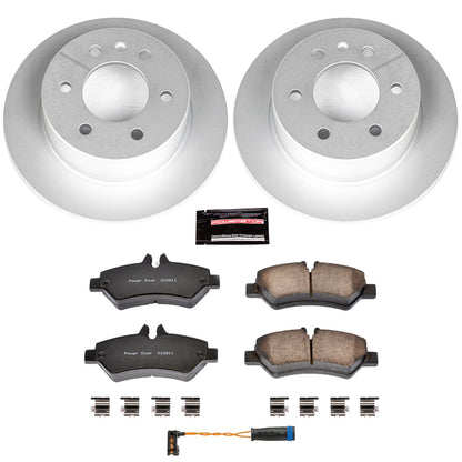 PowerStop Power Stop 07-09 Dodge Sprinter 3500 Rear Z23 Evolution Sport Coated Brake Kit CRK6198