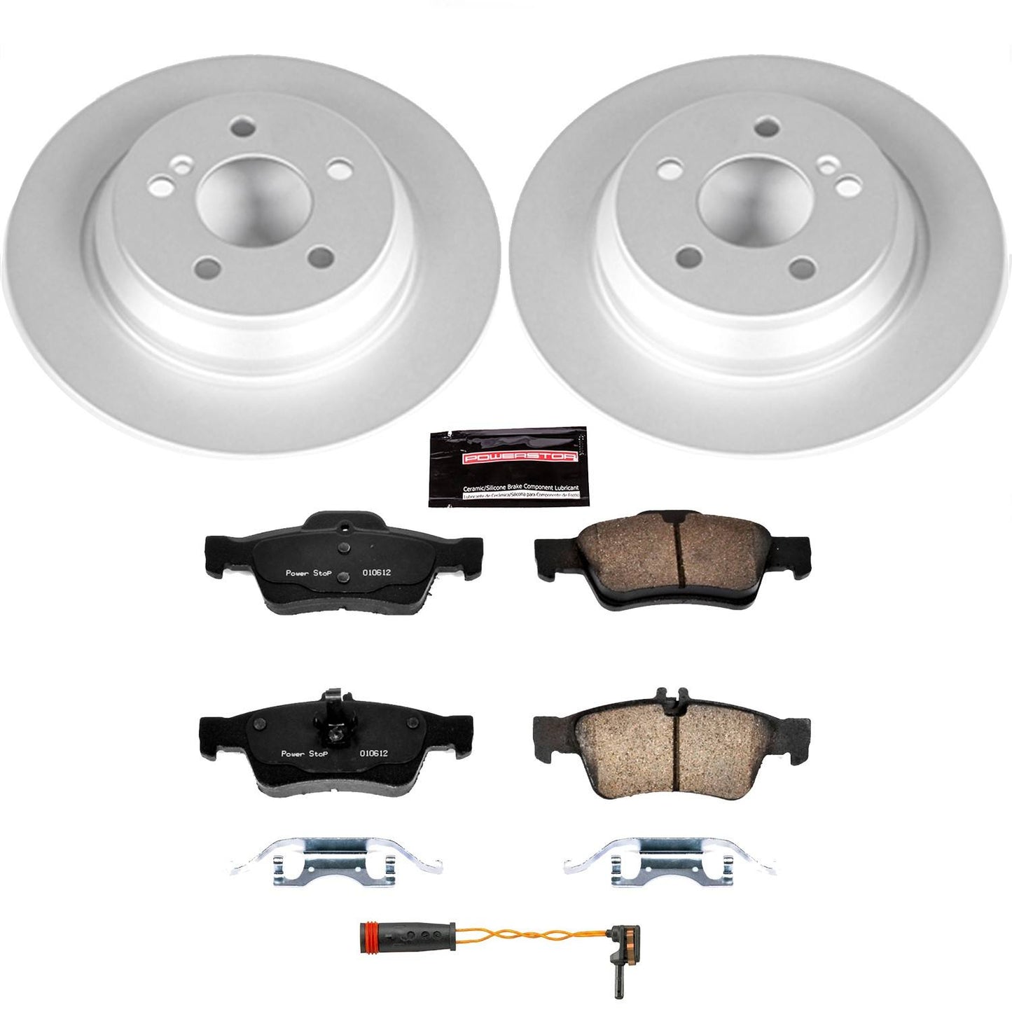 PowerStop Power Stop 03-06 Mercedes-Benz CL500 Rear Z23 Evolution Sport Coated Brake Kit CRK6200