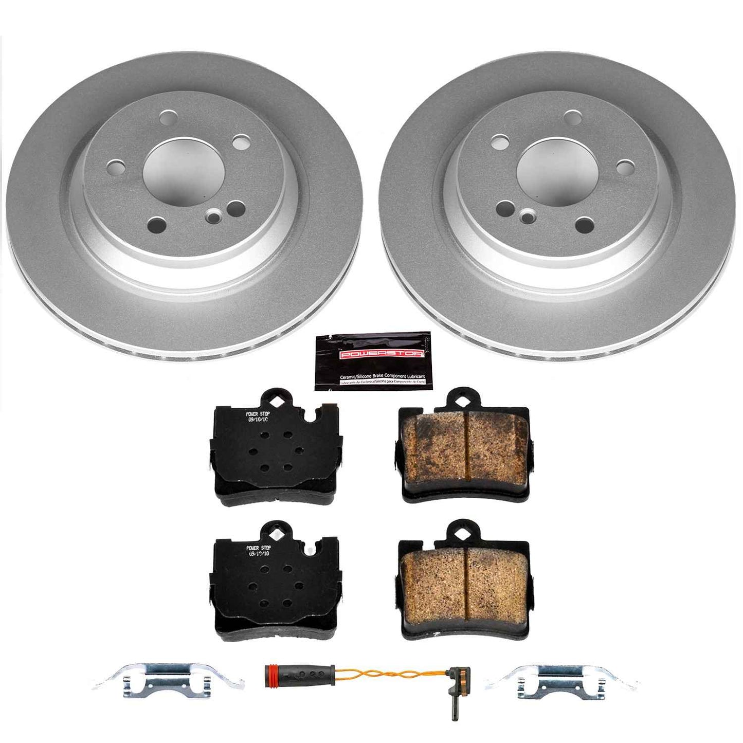 PowerStop Power Stop 00-03 Mercedes-Benz CL500 Rear Z23 Evolution Sport Coated Brake Kit CRK6201
