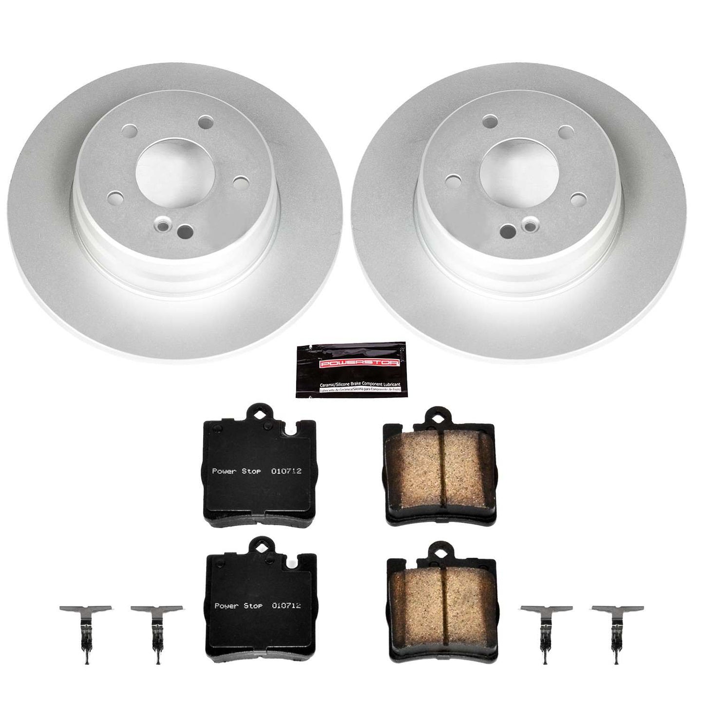 PowerStop Power Stop 03-05 Mercedes-Benz C240 Rear Z23 Evolution Sport Coated Brake Kit CRK620
