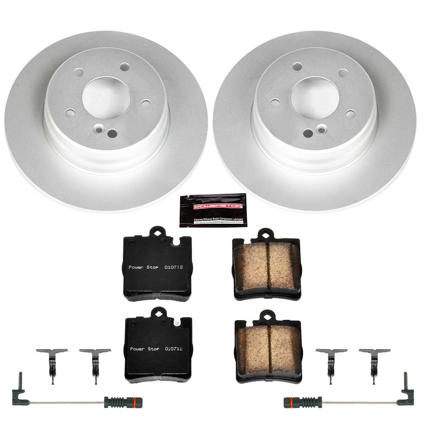 PowerStop Power Stop 00-02 Mercedes-Benz CLK320 Rear Z23 Evolution Sport Coated Brake Kit CRK621