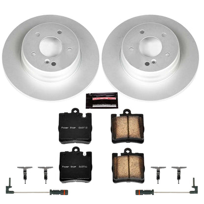 PowerStop Power Stop 00-02 Mercedes-Benz CLK320 Rear Z23 Evolution Sport Coated Brake Kit CRK621