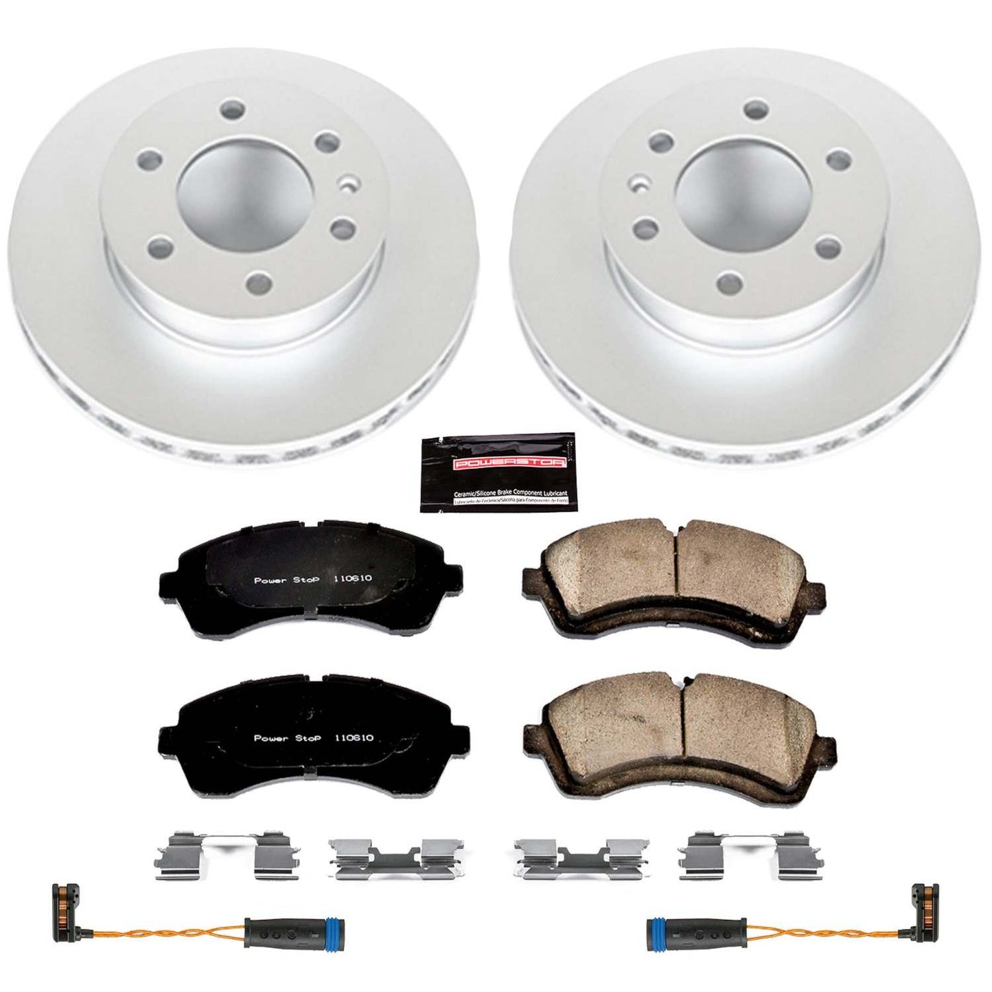 PowerStop Power Stop 07-09 Dodge Sprinter 3500 Front Z23 Evolution Sport Coated Brake Kit CRK6234