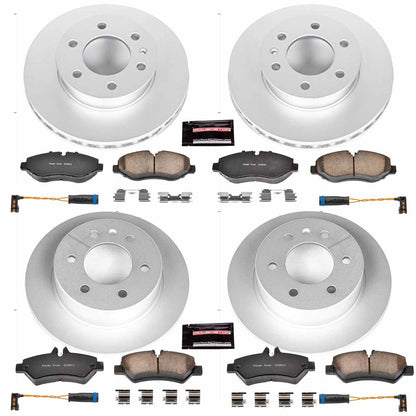 PowerStop Power Stop 07-09 Dodge Sprinter 2500 Front & Rear Z23 Evolution Sport Coated Brake Kit CRK6235