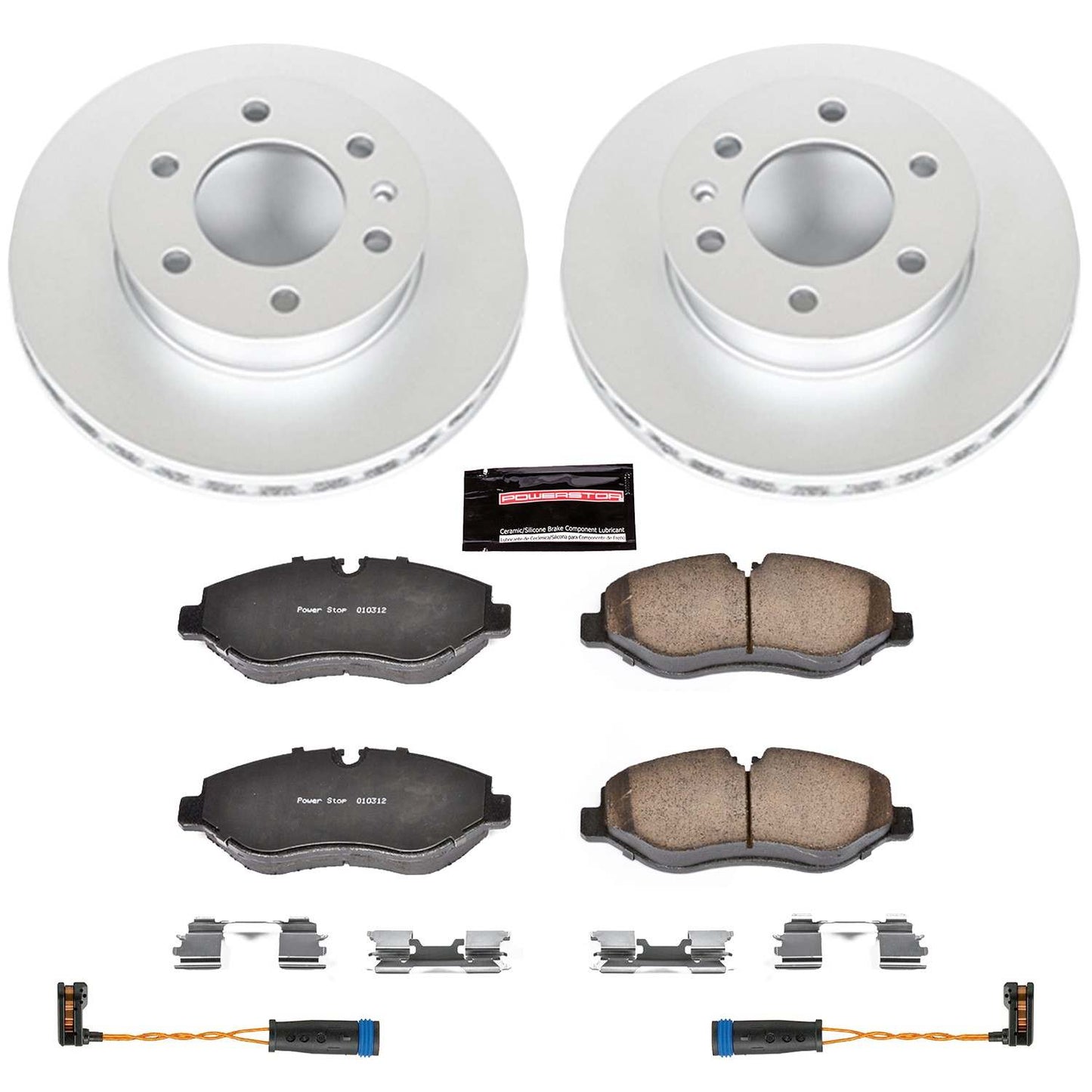 PowerStop Power Stop 07-09 Dodge Sprinter 2500 Front Z23 Evolution Sport Coated Brake Kit CRK6236