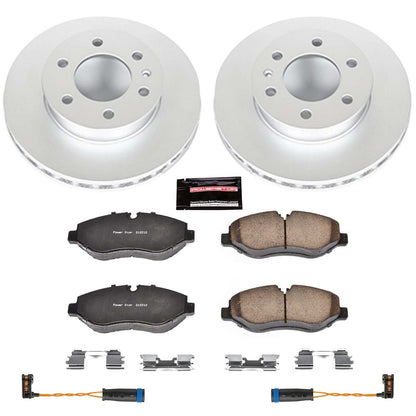 PowerStop Power Stop 07-09 Dodge Sprinter 2500 Front Z23 Evolution Sport Coated Brake Kit CRK6236
