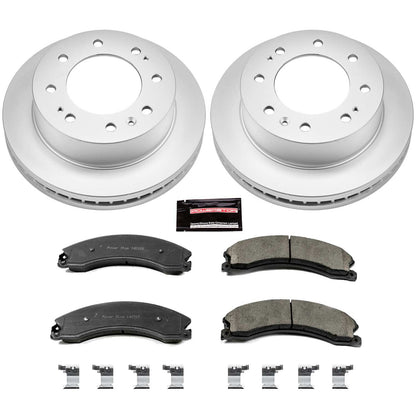 PowerStop Power Stop 12-19 Chevrolet Silverado 2500 HD Front Z17 Evolution Geomet Coated Brake Kit CRK6258
