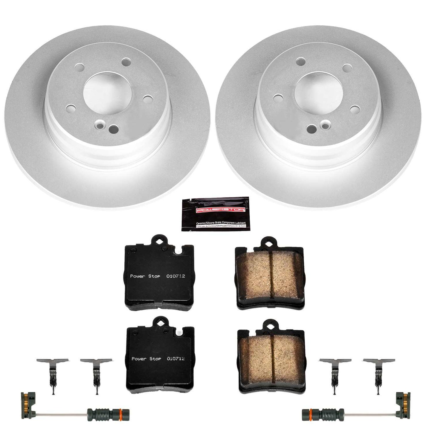 PowerStop Power Stop 01-02 Mercedes-Benz E430 Rear Z23 Evolution Sport Coated Brake Kit CRK627