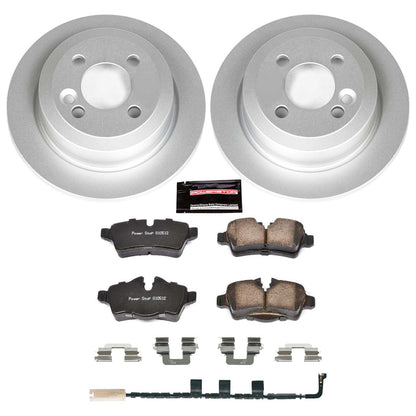 PowerStop Power Stop 07-10 Mini Cooper Rear Z23 Evolution Sport Coated Brake Kit CRK6281