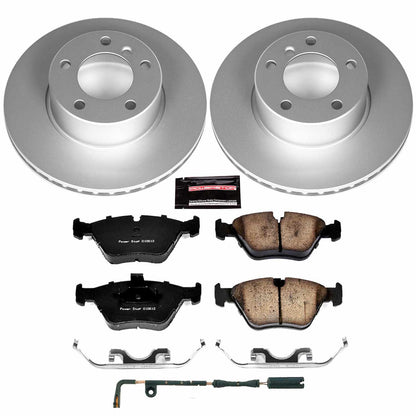 PowerStop Power Stop 01-03 BMW 525i Front Z23 Evolution Sport Coated Brake Kit CRK628