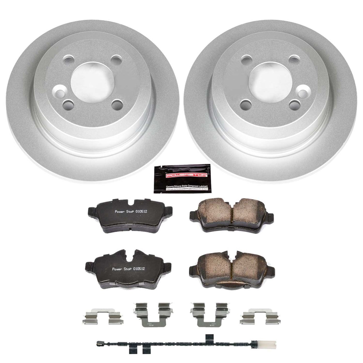 PowerStop Power Stop 11-16 Mini Cooper Rear Z23 Evolution Sport Coated Brake Kit CRK6331