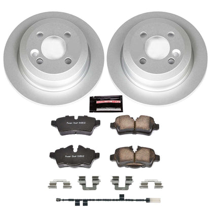 PowerStop Power Stop 11-16 Mini Cooper Rear Z23 Evolution Sport Coated Brake Kit CRK6331