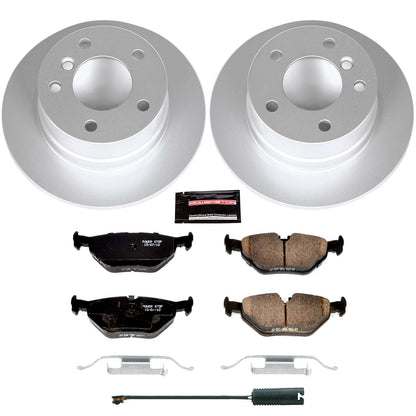 PowerStop Power Stop 96-02 BMW Z3 Rear Z23 Evolution Sport Coated Brake Kit CRK633
