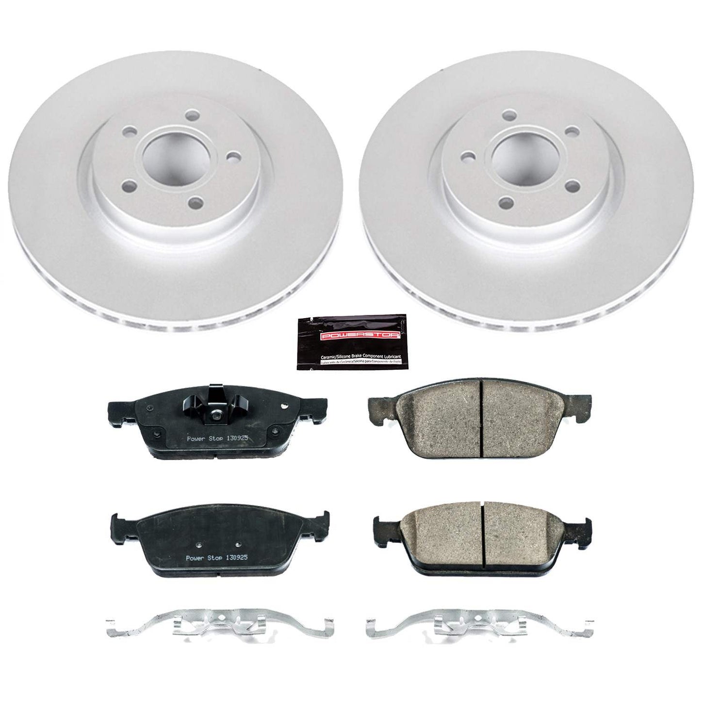 PowerStop Power Stop 13-19 Ford Escape Front Z23 Evolution Sport Coated Brake Kit CRK6349