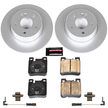 PowerStop Power Stop 98-03 Mercedes-Benz E320 Rear Z23 Evolution Sport Coated Brake Kit CRK6377
