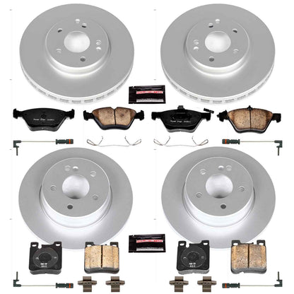 PowerStop Power Stop 98-03 Mercedes-Benz E320 Front & Rear Z23 Evolution Sport Coated Brake Kit CRK6379
