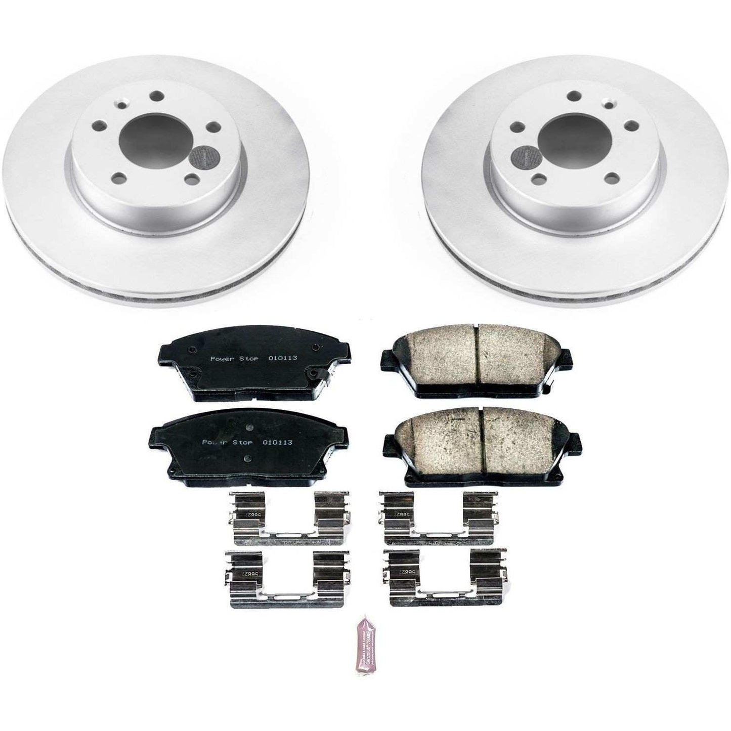 PowerStop Power Stop 13-18 Cadillac ATS Front Z17 Evolution Geomet Coated Brake Kit CRK6386