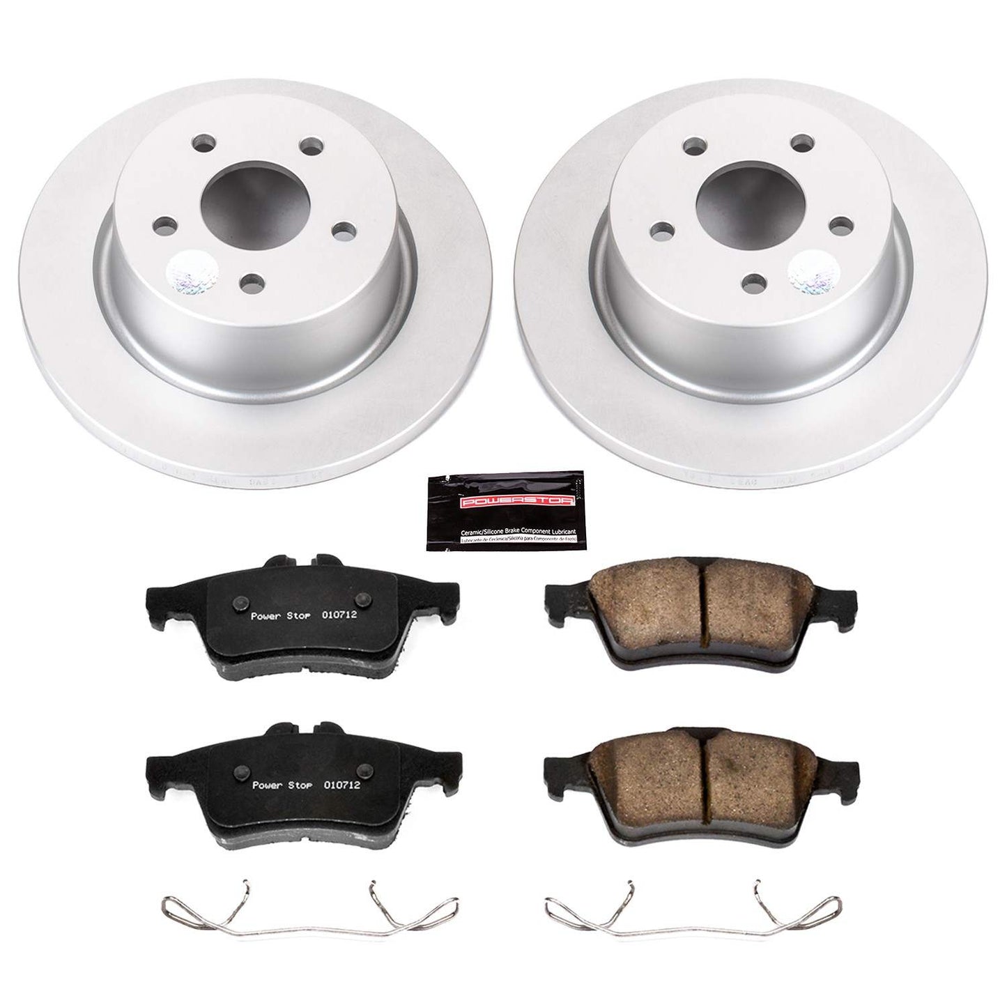 PowerStop Power Stop 13-18 Ford C-Max Rear Z17 Evolution Geomet Coated Brake Kit CRK6398