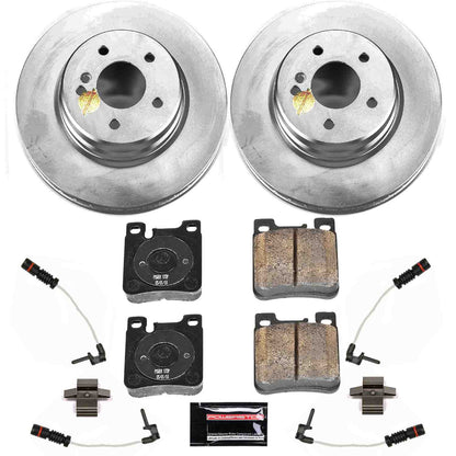 PowerStop Power Stop 98-00 Mercedes-Benz C43 AMG Rear Z23 Evolution Sport Coated Brake Kit CRK6472