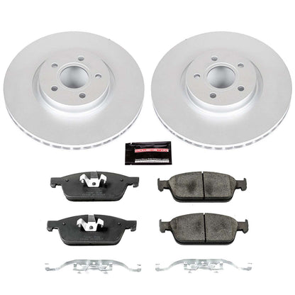 PowerStop Power Stop 13-14 Ford Focus Front Z23 Evolution Sport Coated Brake Kit CRK6479