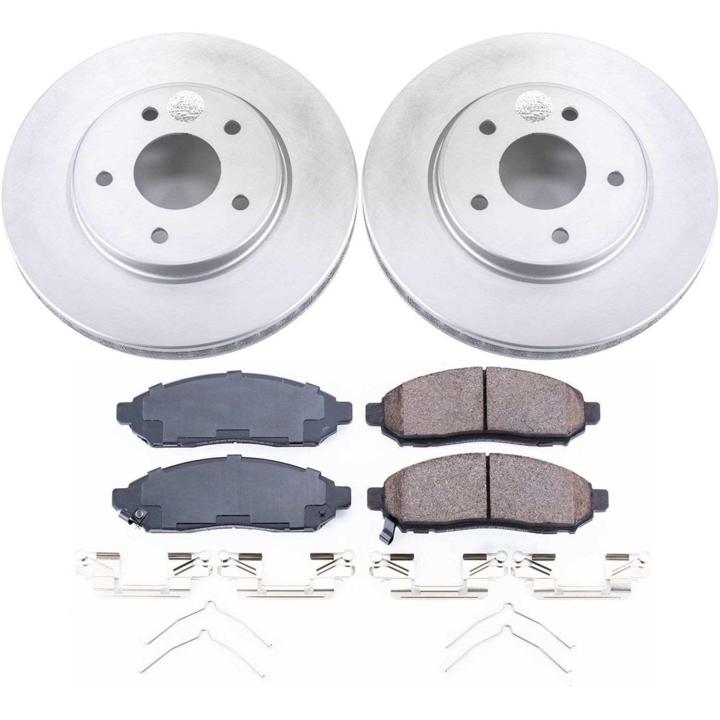 PowerStop Power Stop 15-17 Chevrolet City Express Front Z17 Evolution Geomet Coated Brake Kit CRK6492