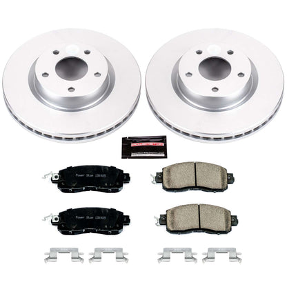 PowerStop Power Stop 13-18 Nissan Altima Front Z17 Evolution Geomet Coated Brake Kit CRK6494