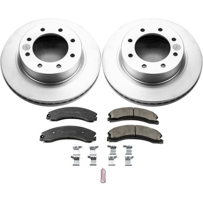 PowerStop Power Stop 12-18 Nissan NV1500 Front Z17 Evolution Geomet Coated Brake Kit CRK6518