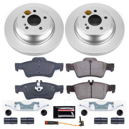 PowerStop Power Stop 10-13 Mercedes-Benz S400 Rear Z23 Evolution Sport Coated Brake Kit CRK6566