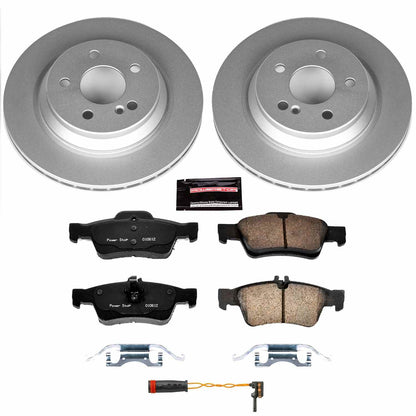 PowerStop Power Stop 03-06 Mercedes-Benz S430 Rear Z23 Evolution Sport Coated Brake Kit CRK6567