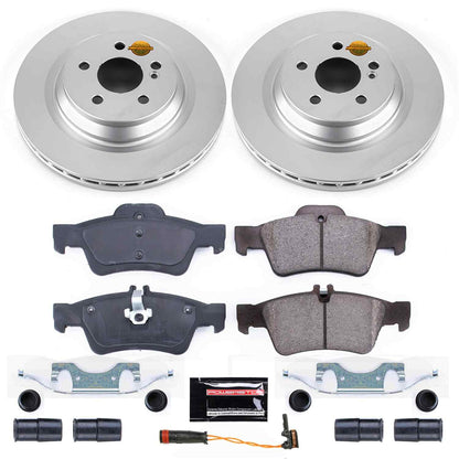 PowerStop Power Stop 09-14 Mercedes-Benz CL550 Rear Z23 Evolution Sport Coated Brake Kit CRK6568