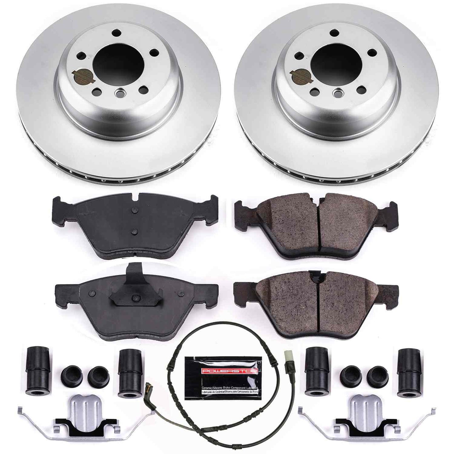 PowerStop Power Stop 09-10 BMW Z4 Front Z23 Evolution Sport Coated Brake Kit CRK6578