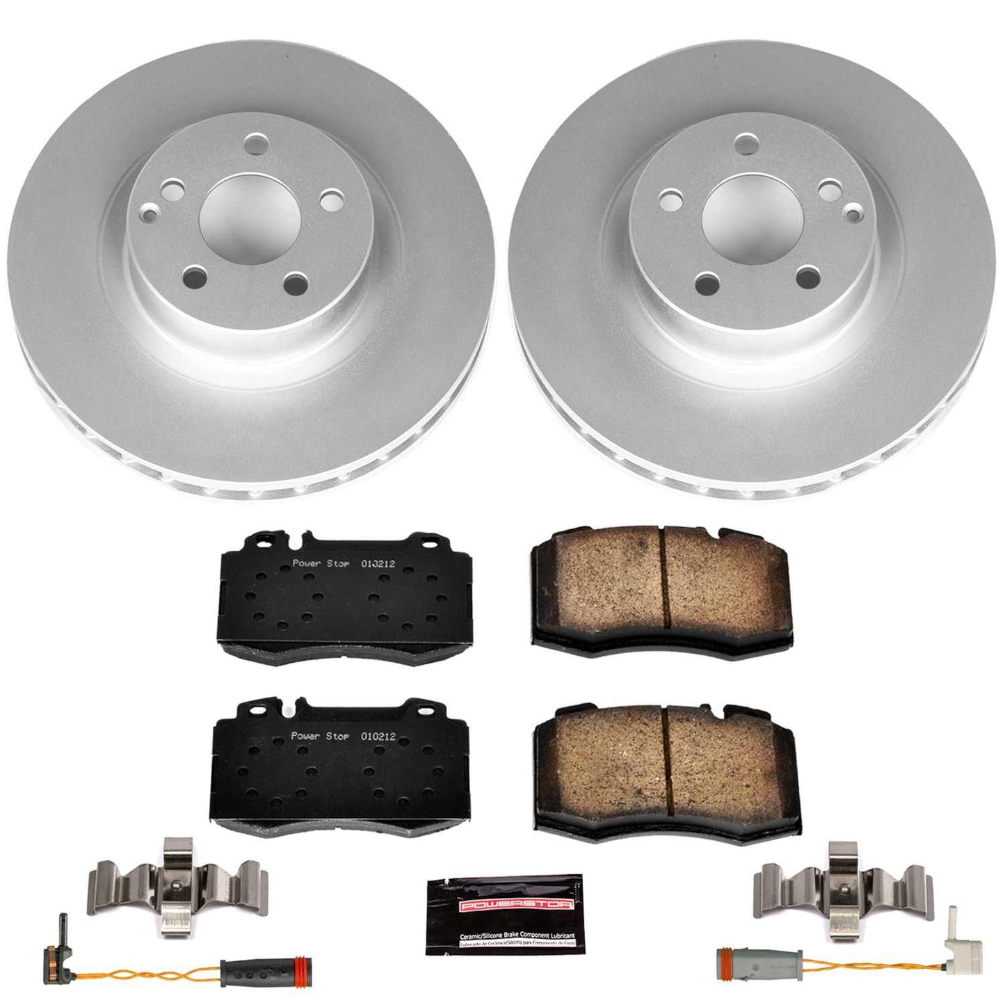 PowerStop Power Stop 2006 Mercedes-Benz CLS500 Front Z23 Evolution Sport Coated Brake Kit CRK6597