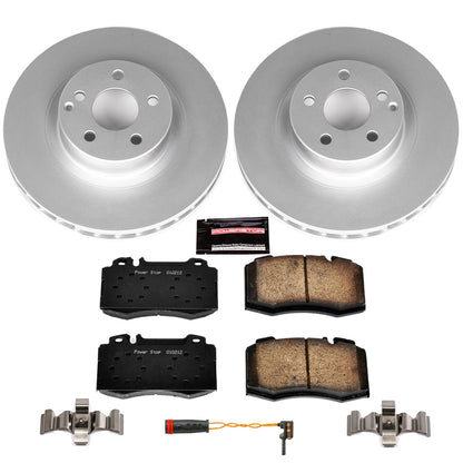 PowerStop Power Stop 07-09 Mercedes-Benz E550 Front Z23 Evolution Sport Coated Brake Kit CRK6599