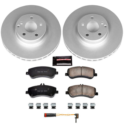 PowerStop Power Stop 13-15 Mercedes-Benz GLK250 Front Z23 Evolution Sport Coated Brake Kit CRK6603