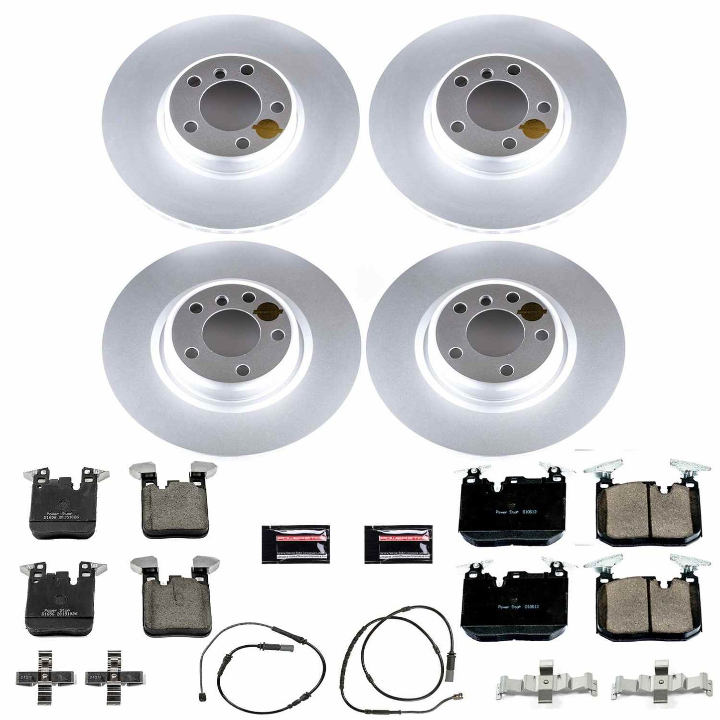 PowerStop Power Stop 14-16 BMW 228i Front & Rear Z23 Evolution Sport Coated Brake Kit CRK6655
