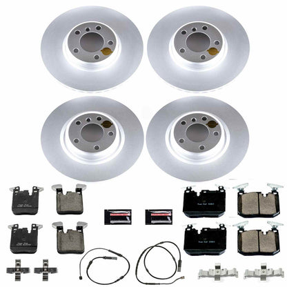 PowerStop Power Stop 14-16 BMW 228i Front & Rear Z23 Evolution Sport Coated Brake Kit CRK6655