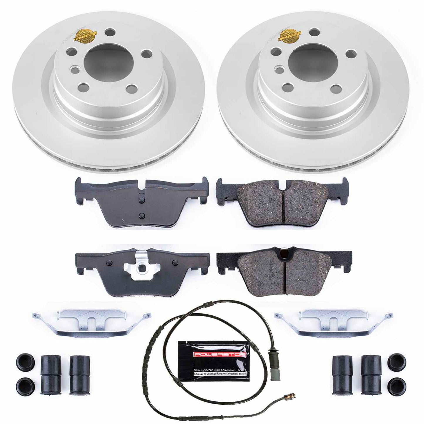 PowerStop Power Stop 14-16 BMW 228i Rear Z23 Evolution Sport Coated Brake Kit CRK6656