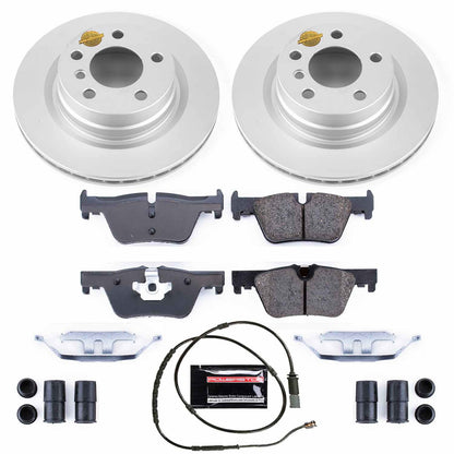 PowerStop Power Stop 14-16 BMW 228i Rear Z23 Evolution Sport Coated Brake Kit CRK6656