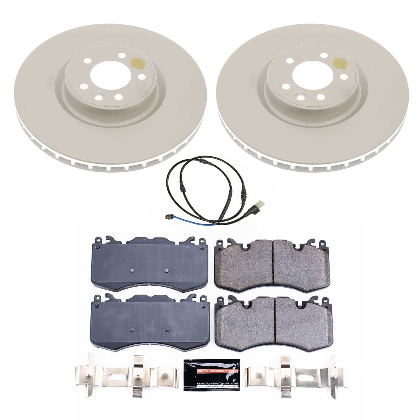 PowerStop Power Stop 10-13 Land Rover Range Rover Sport Front Z23 Evolution Sport Coated Brake Kit CRK6660