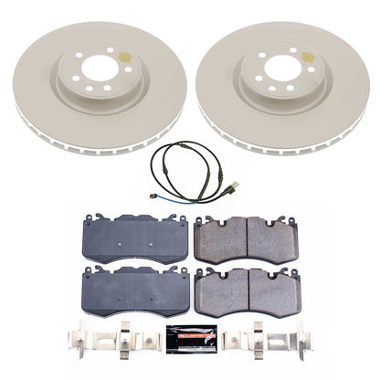PowerStop Power Stop 10-13 Land Rover Range Rover Sport Front Z23 Evolution Sport Coated Brake Kit CRK6660